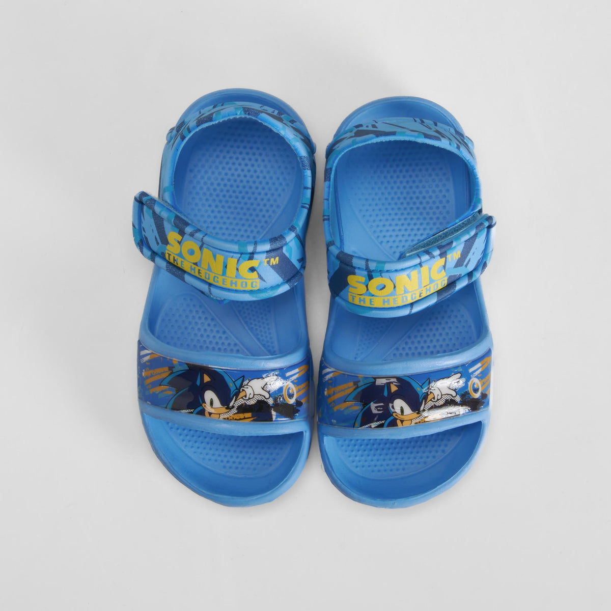 Chancla velcro azul SONIC