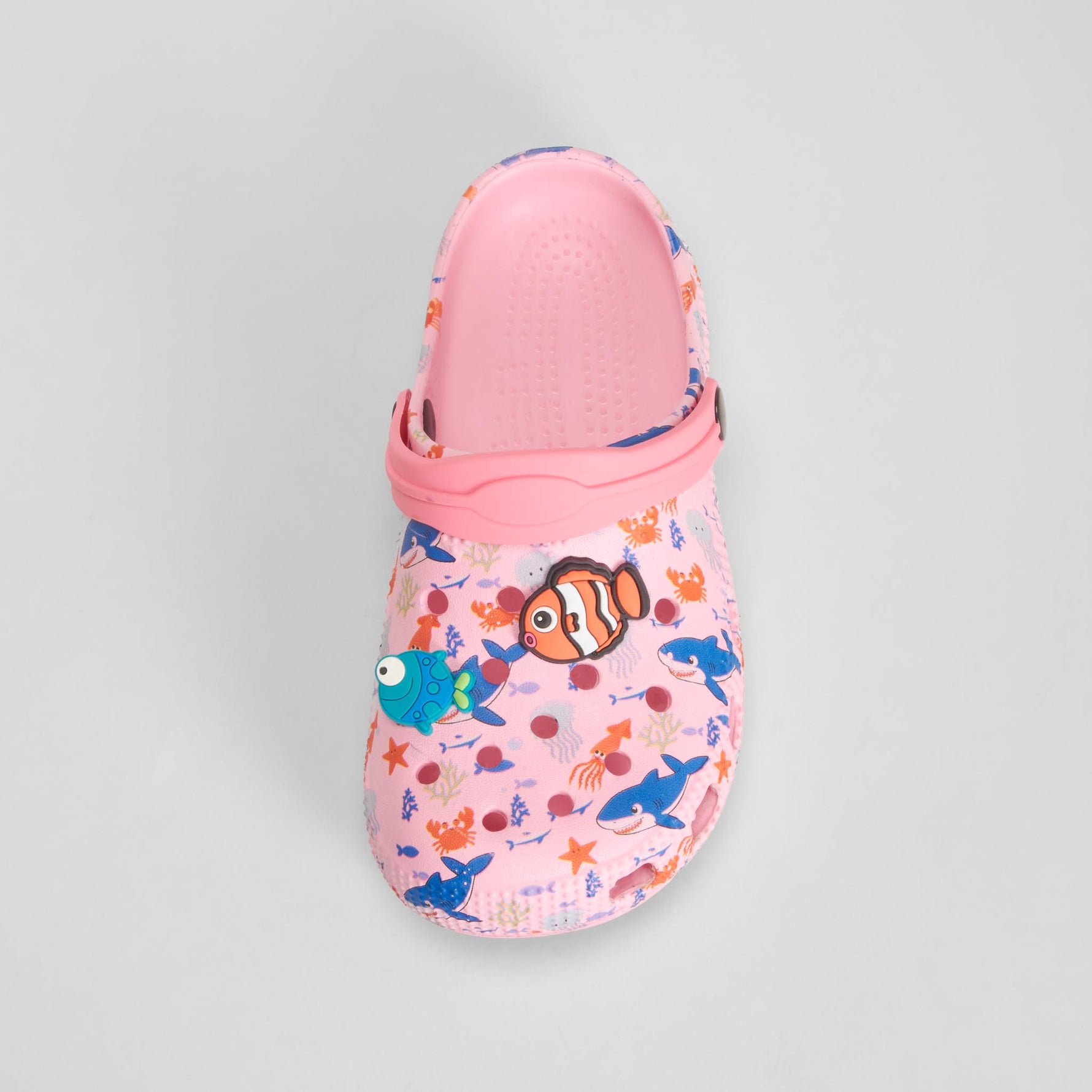 Zueco de playa pulpos rosa COCONUT