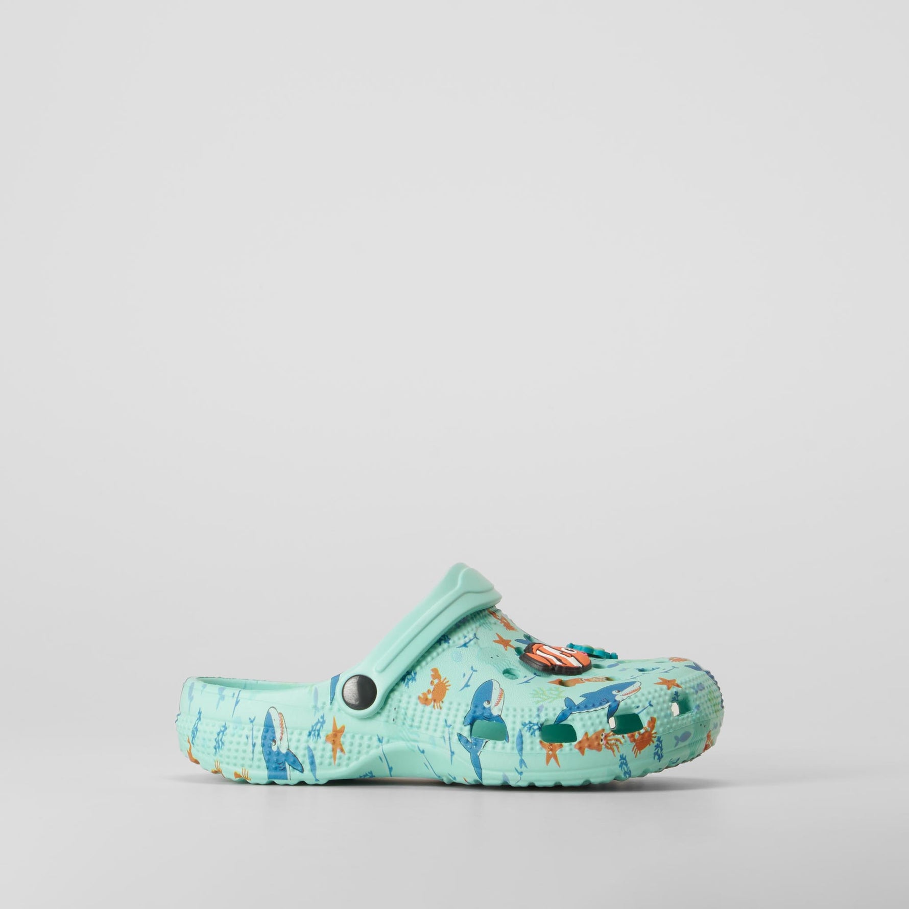 Zueco de playa pulpos aqua verde COCONUT