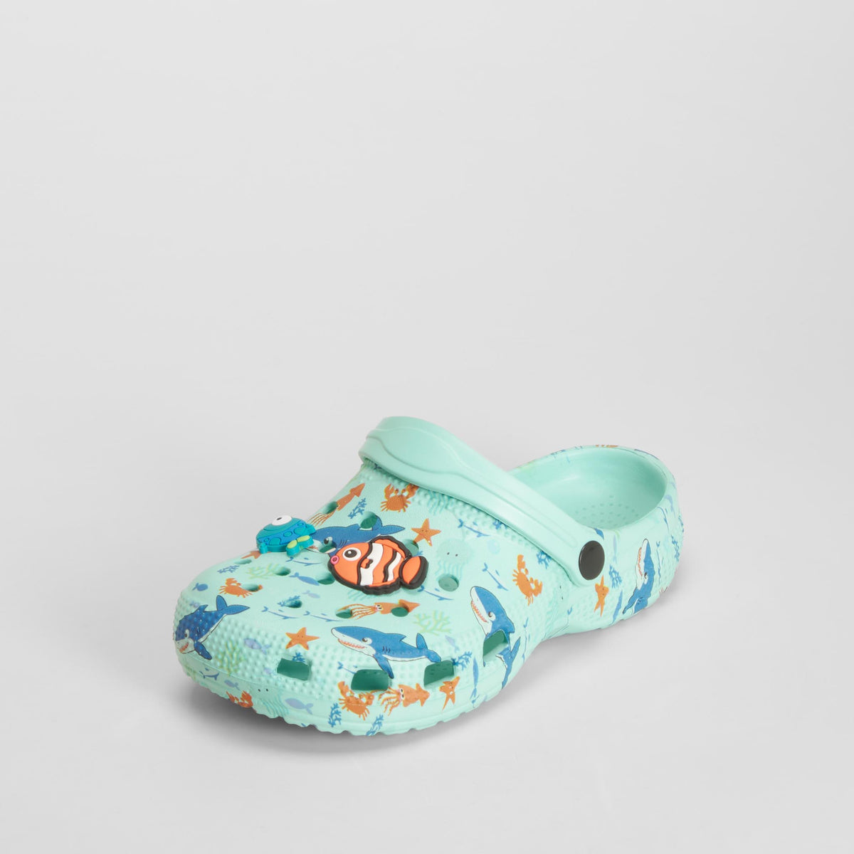 Zueco de playa pulpos aqua verde COCONUT