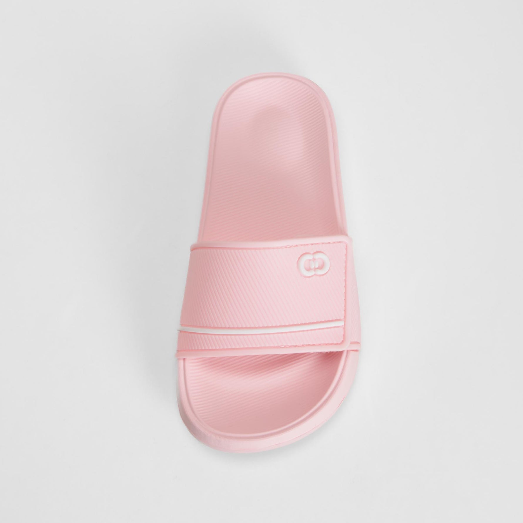 Chancla pala velcro infantil rosa palo COCONUT