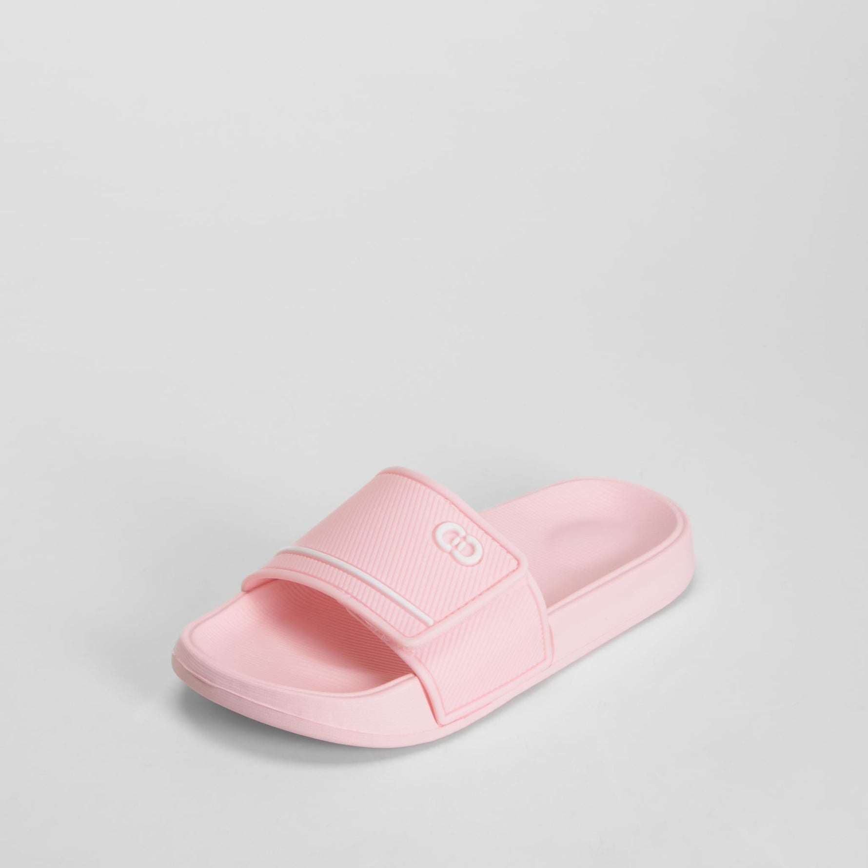 Chancla pala velcro infantil rosa palo COCONUT
