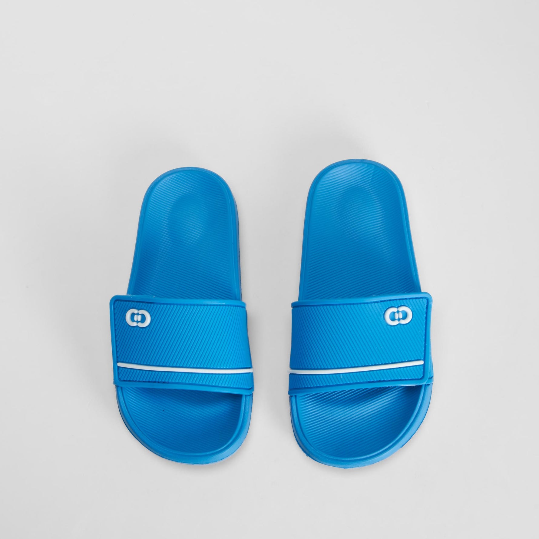 Chancla pala velcro infantil azul COCONUT