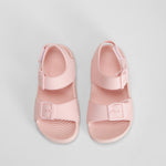 Chancla doble hebilla y velcro rosa COCONUT