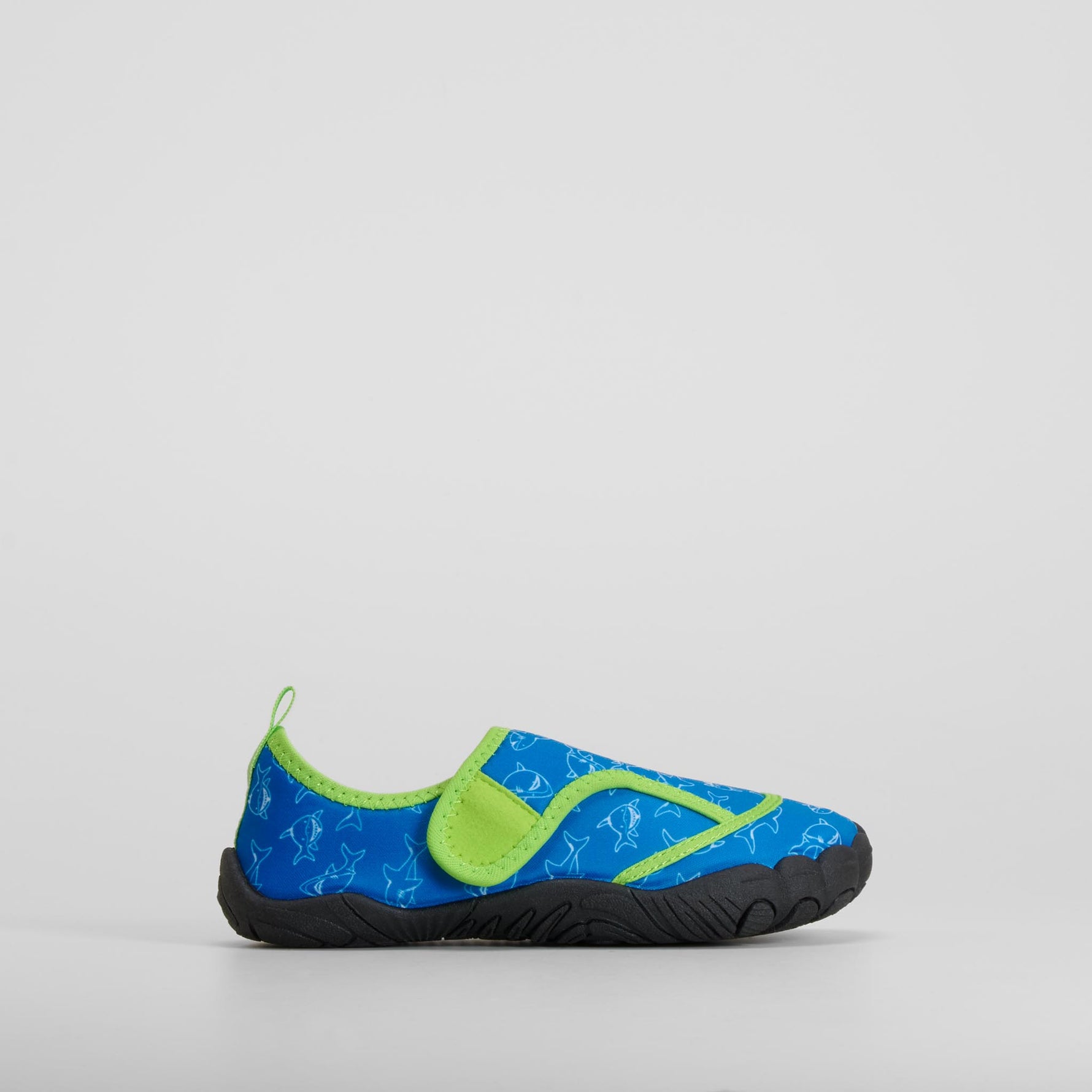 Escarpín barefoot tiburones azul COCONUT