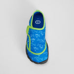 Escarpín barefoot tiburones azul COCONUT