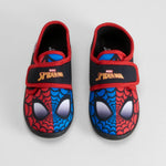 Zapatilla de casa cerrada negra y roja SPIDERMAN