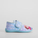 Zapatilla casa velcro azul FROZEN