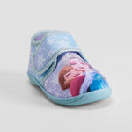 Zapatilla casa velcro azul FROZEN