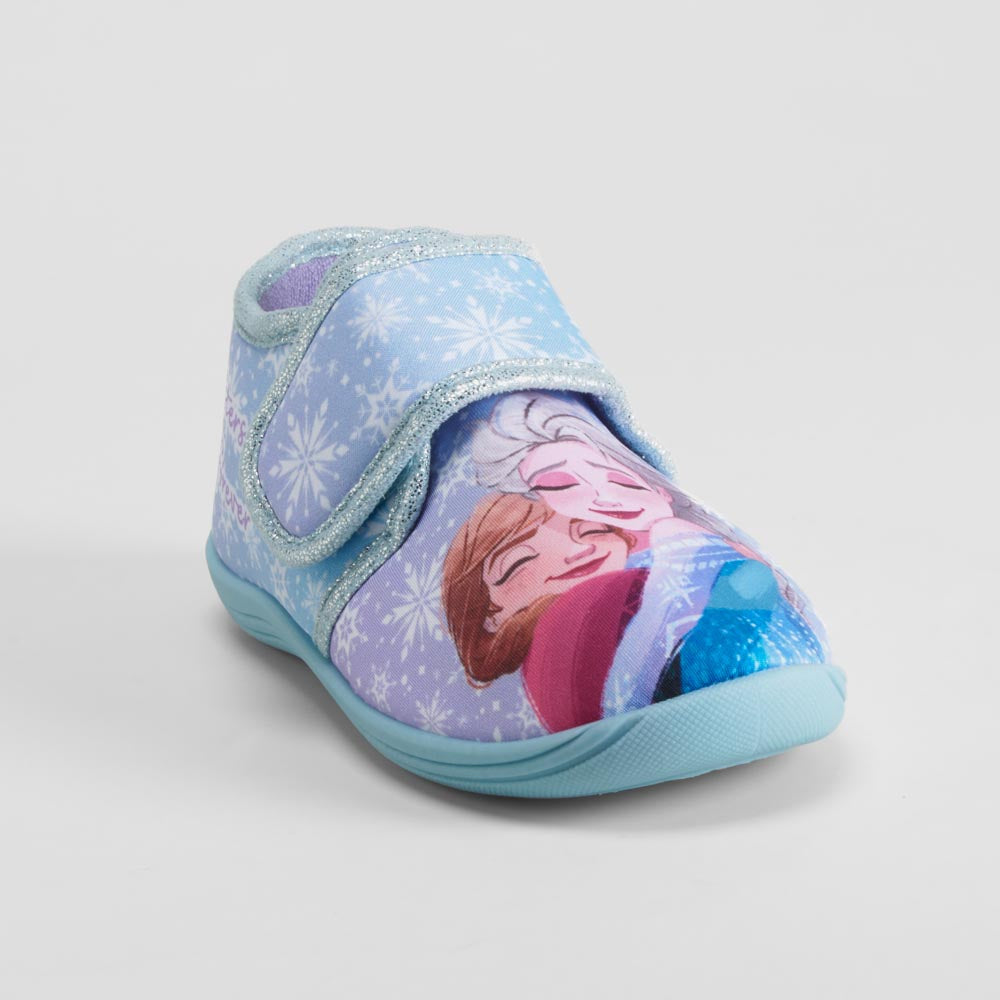 Zapatilla casa velcro azul FROZEN