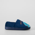 Zapatilla de casa dino azul OLYNE