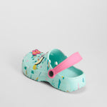 Zueco de playa juvenil verde COCONUT