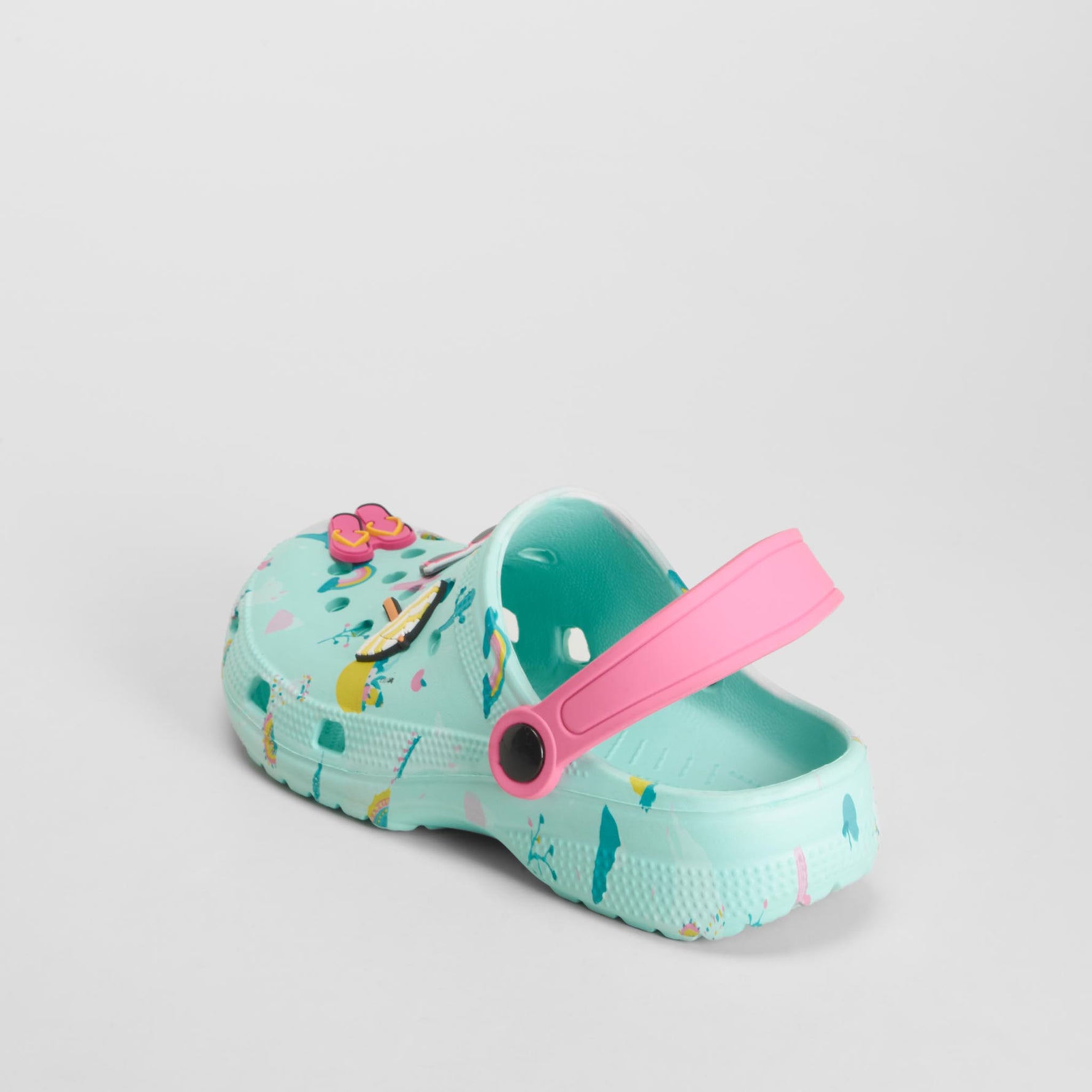 Zueco de playa juvenil verde COCONUT