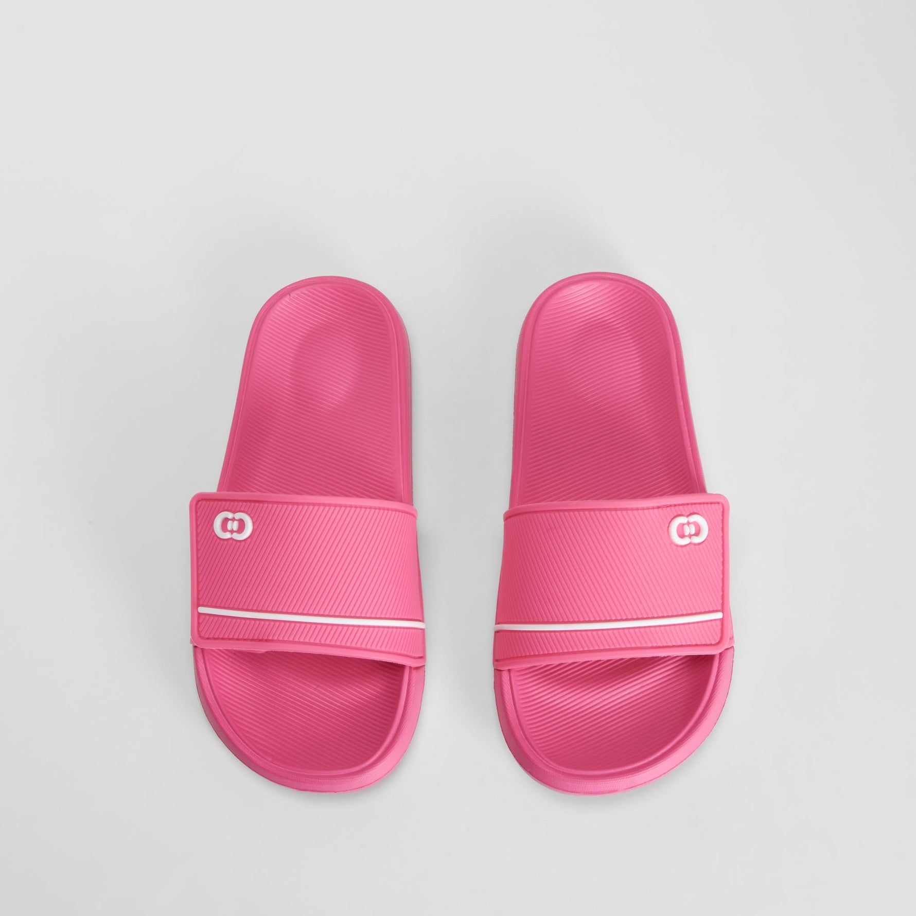 Chancla pala velcro infantil rosa COCONUT