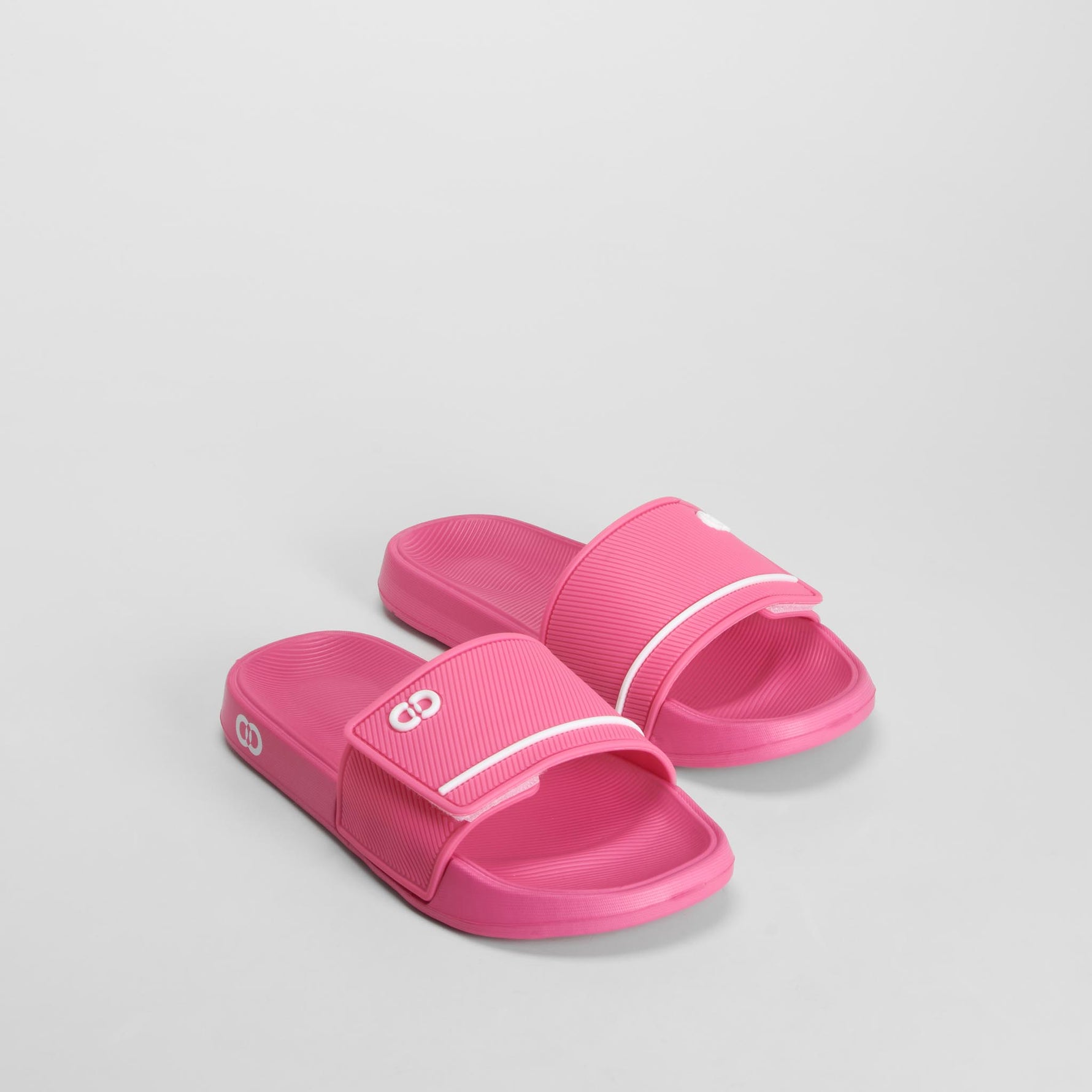 Chancla pala velcro infantil rosa COCONUT