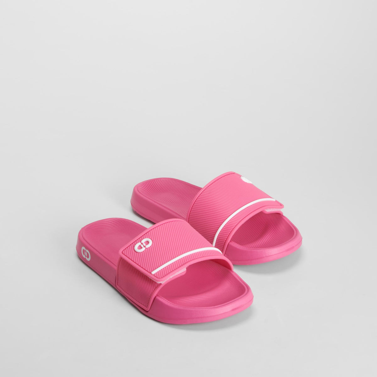 Chancla pala velcro infantil rosa COCONUT