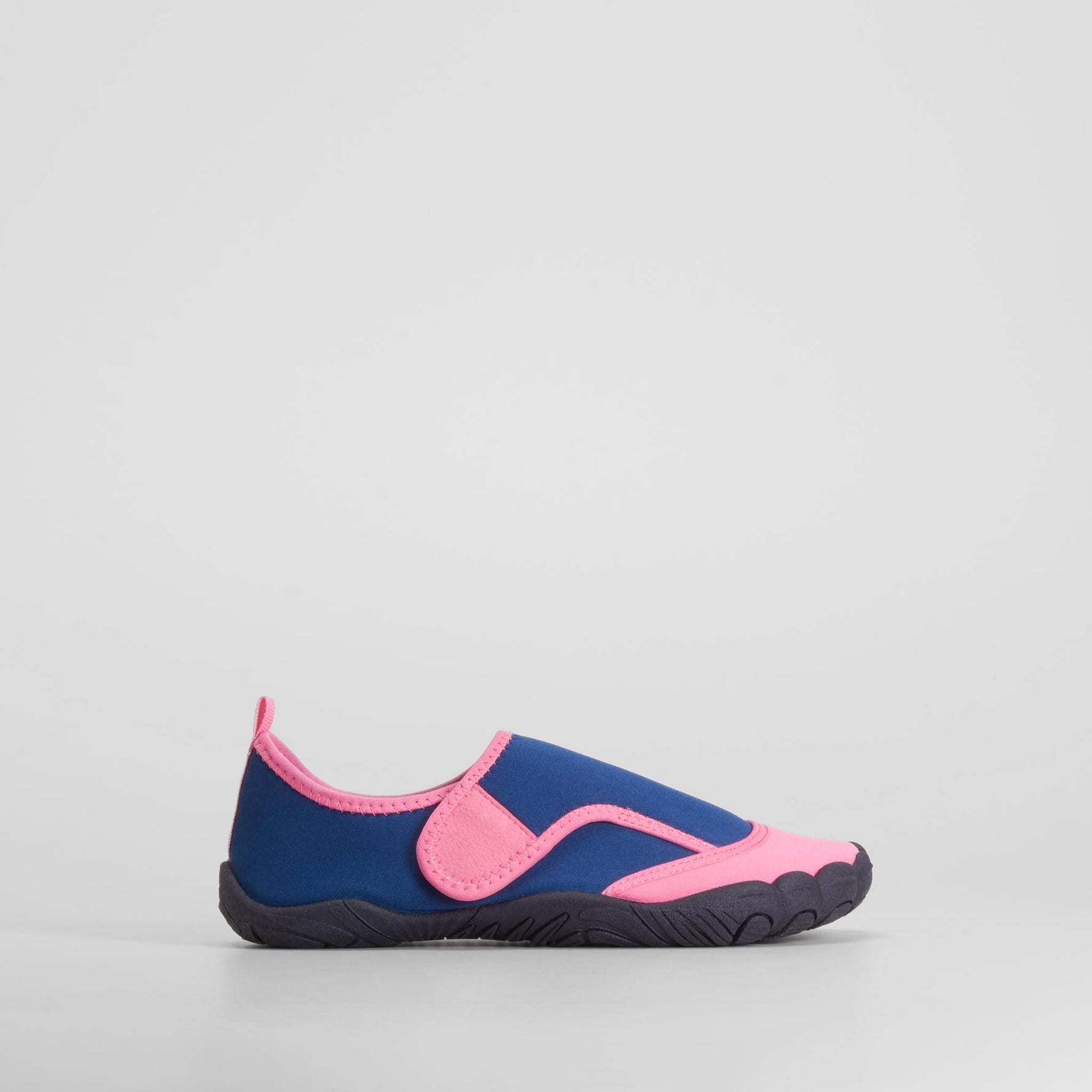 Escarpín barefoot bicolor rosa y azul COCONUT