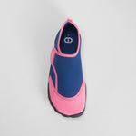 Escarpín barefoot bicolor rosa y azul COCONUT
