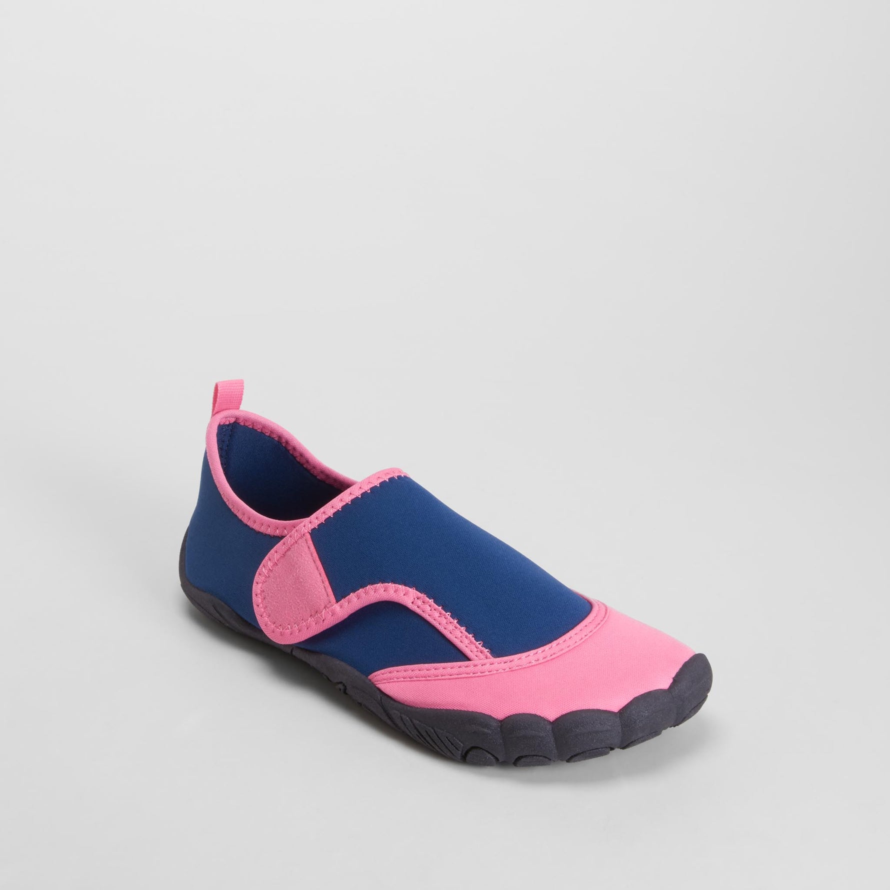 Escarpín barefoot bicolor rosa y azul COCONUT