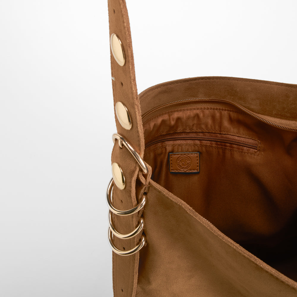 Bolso hombro marrón NYC