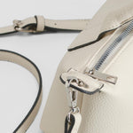 Bolso bandolera asa corta blanco PICCOLA PIU