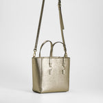 Bolso asa larga oro PICCOLA PIU