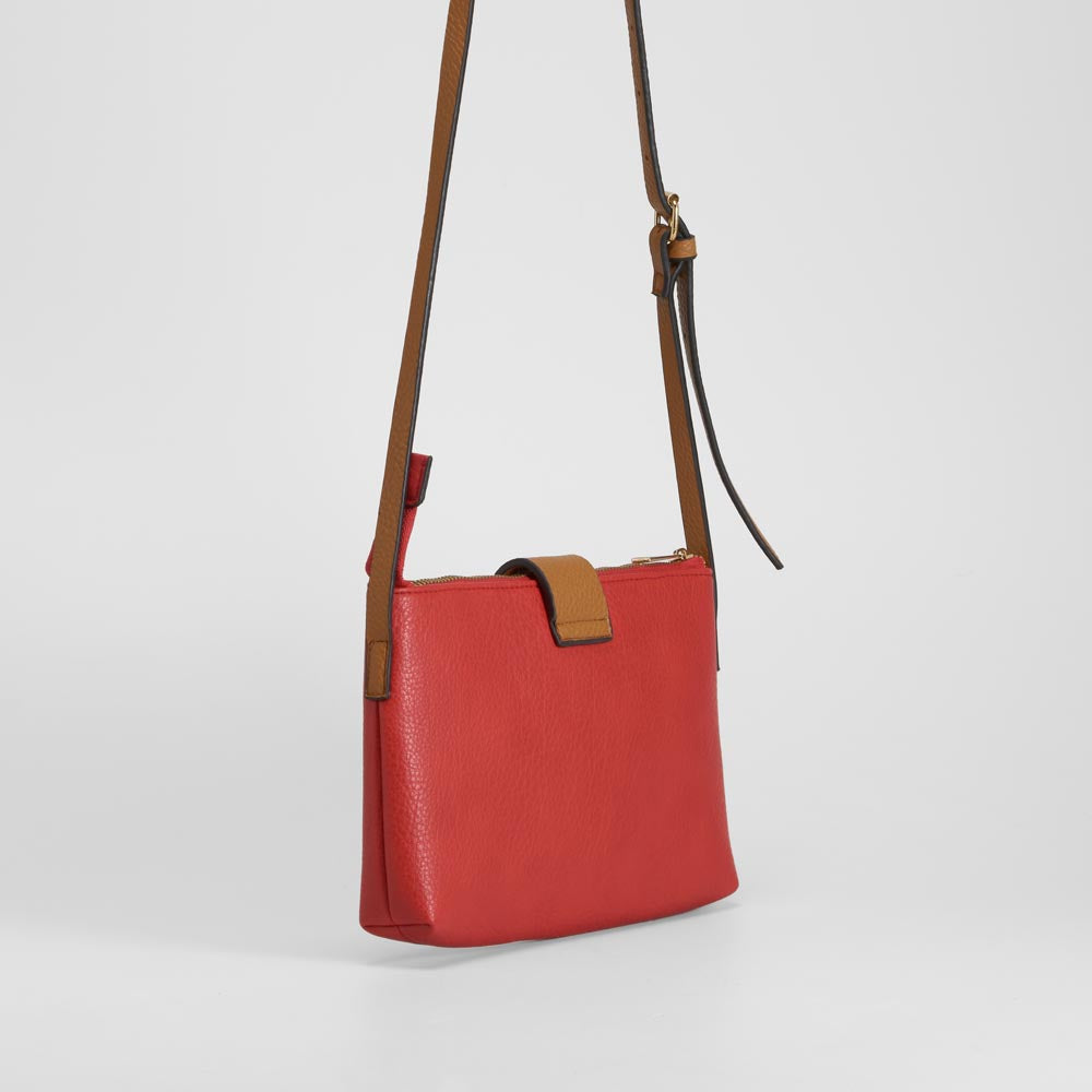 Bolso bandolera rojo elegante moderno PICCOLA PIU