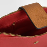 Bolso bandolera rojo elegante moderno PICCOLA PIU