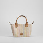 Bolso asa corta multicolor elegante PICCOLA PIU