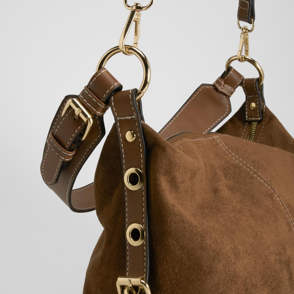 Bolso hombro marrón PICCOLA PIU