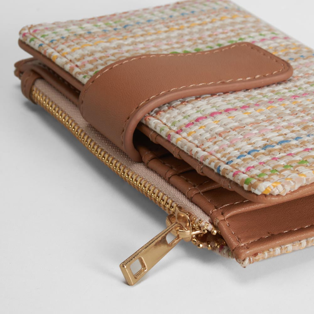 Cartera con broche multicolor PICCOLA PIU
