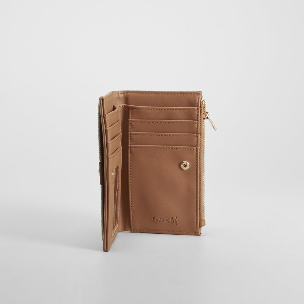 Cartera detalles beige PICCOLA PIU