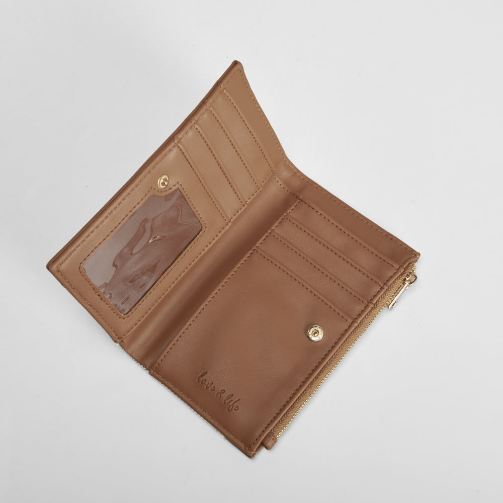 Cartera detalles beige PICCOLA PIU