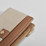 Cartera detalles beige PICCOLA PIU