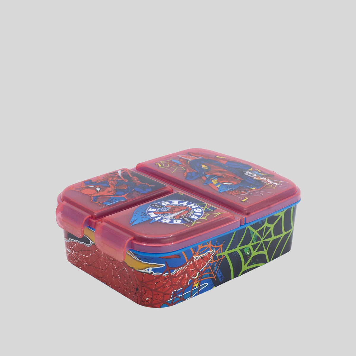 Fiambrera compartimentos rojo SPIDERMAN