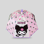 Paraguas transparente infantil morado KUROMI
