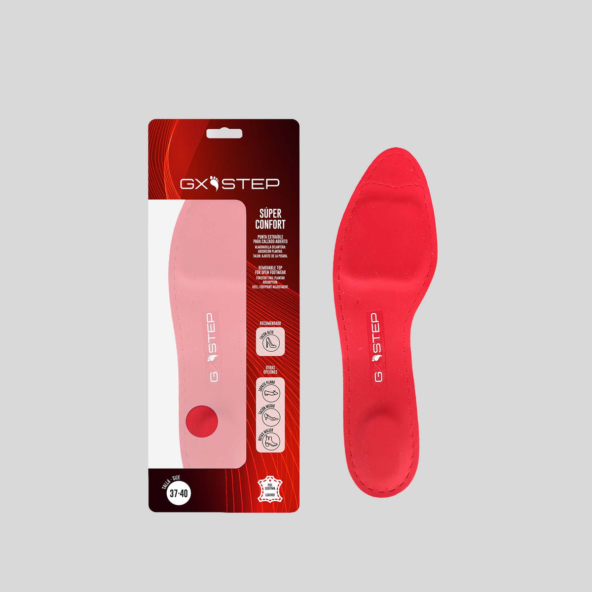 Plantillas confort recortable piel GX-STEP