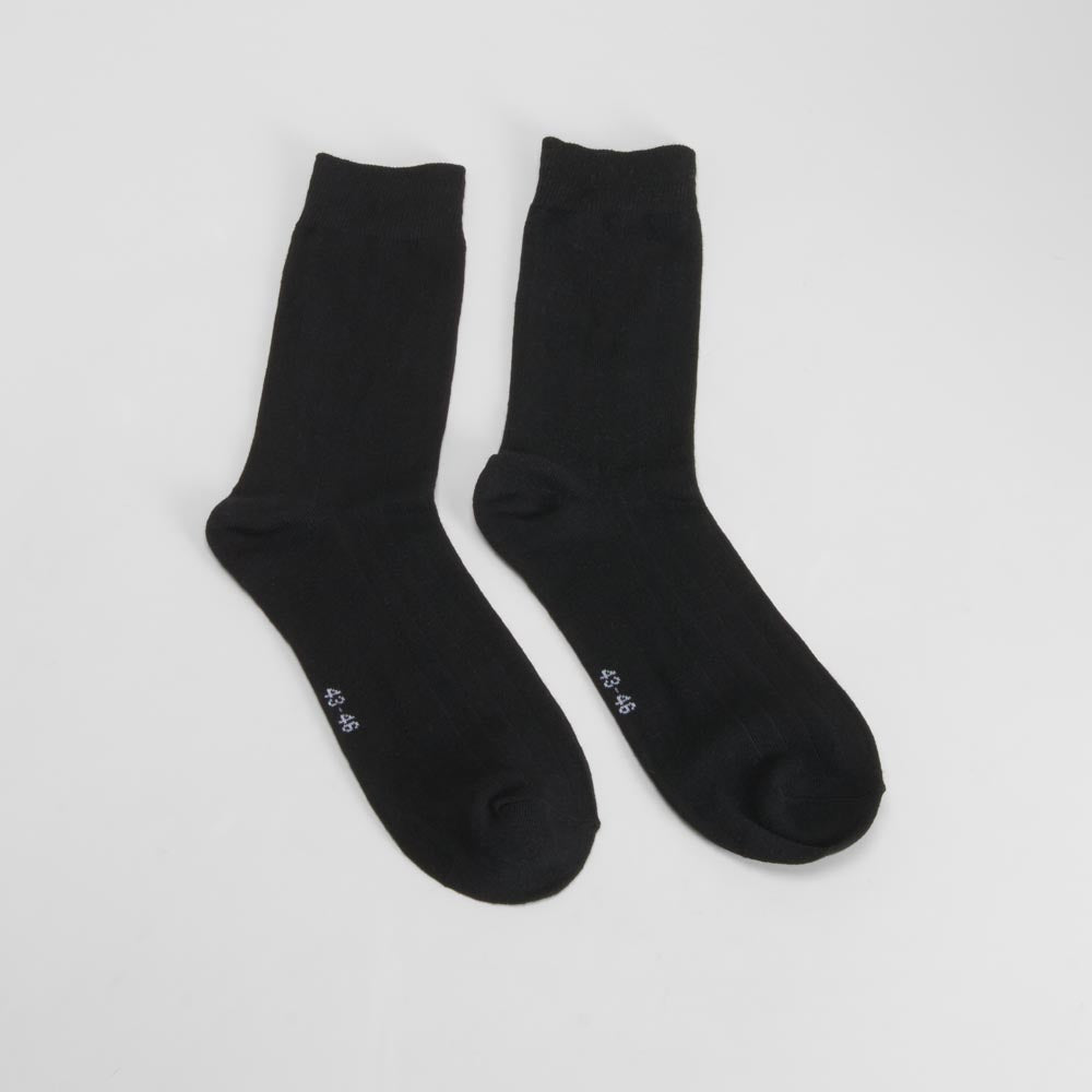 Pack 2 calcetines largos vestir negros MERKAL