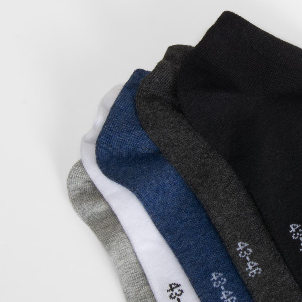 Pack 5 calcetines invisibles man multicolor MERKAL