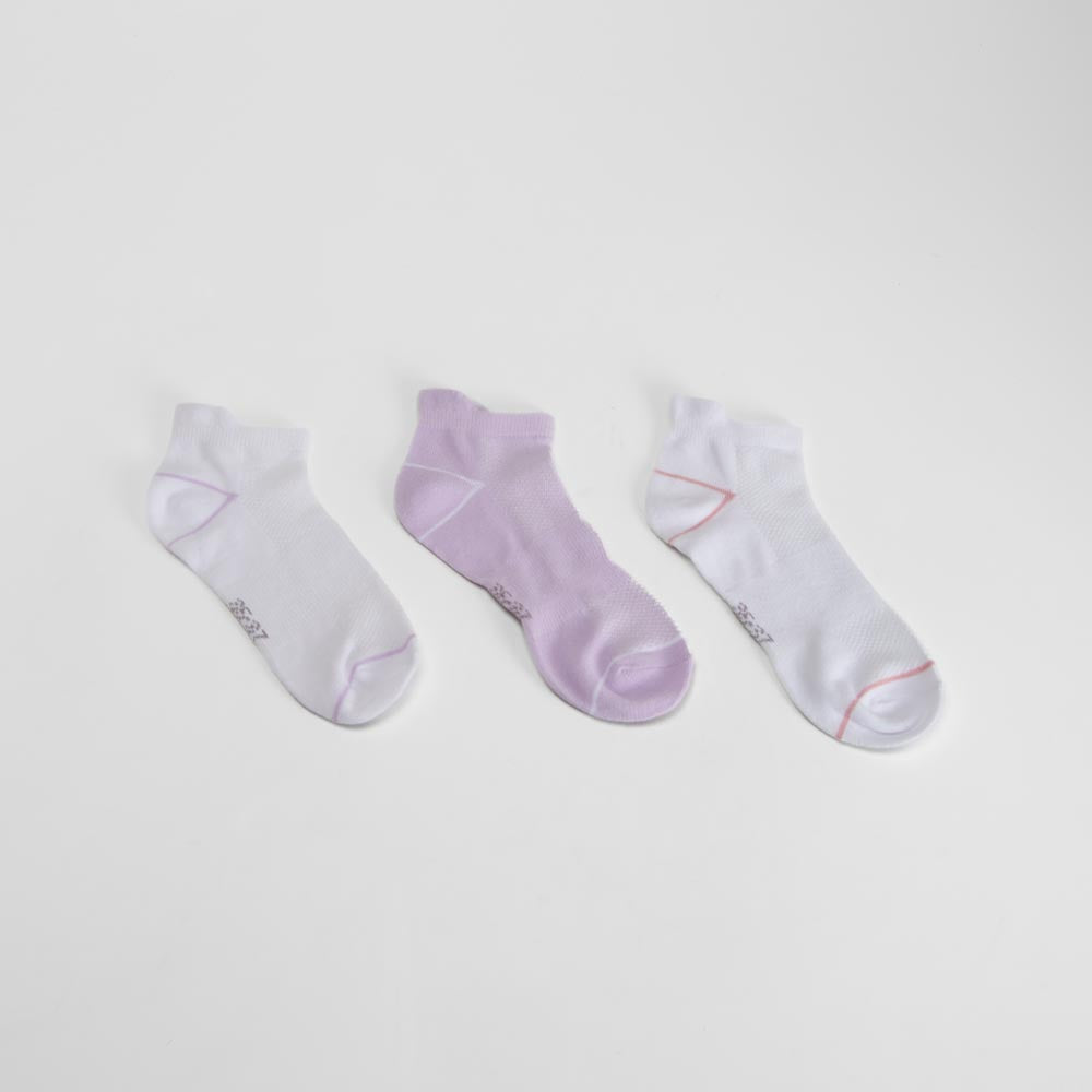 Pack 3 calcetines tobilleros sport blanco MERKAL