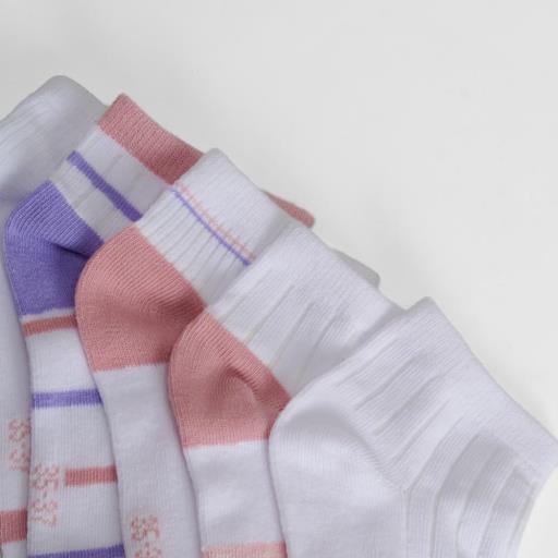 Pack 5 calcetines rayas multicolor MERKAL