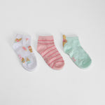 Pack 3 calcetines cortos multicolor MERKAL