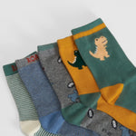 Pack de 5 calcetines dino multicolor MERKAL