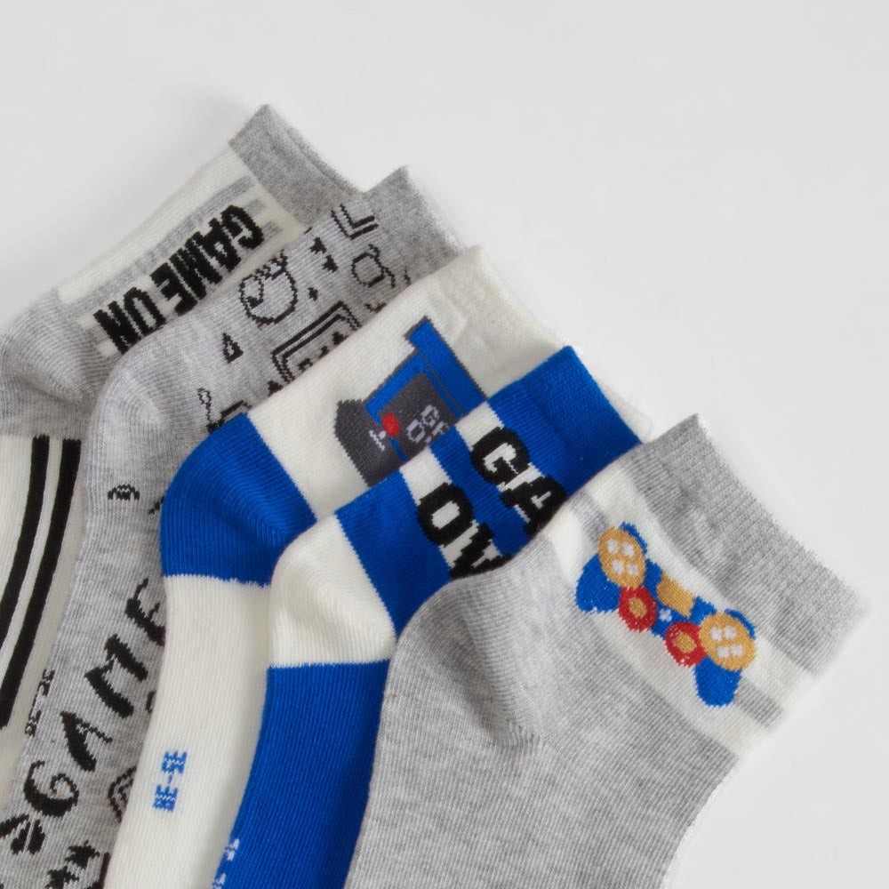 Pack 5 calcetines gamer multicolor MERKAL