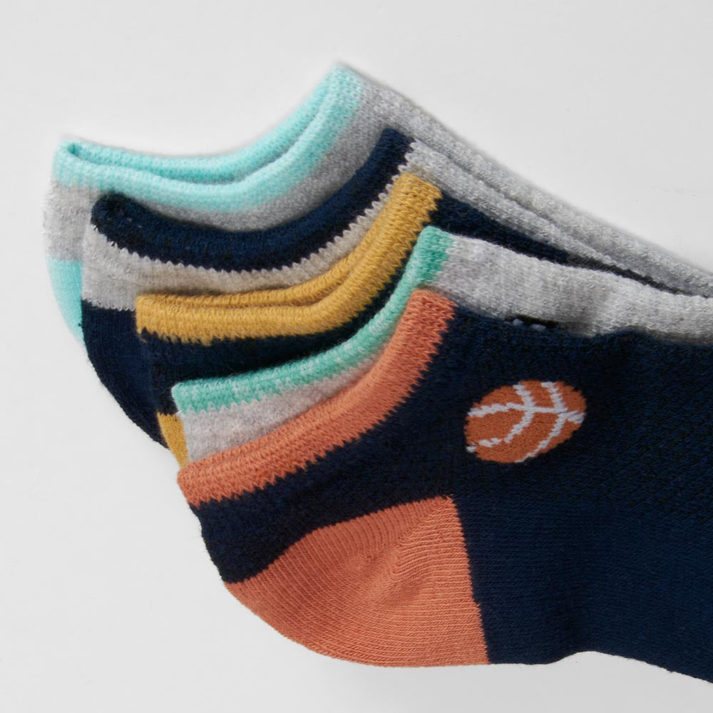 Pack 5 calcetines pelotas multicolor MERKAL
