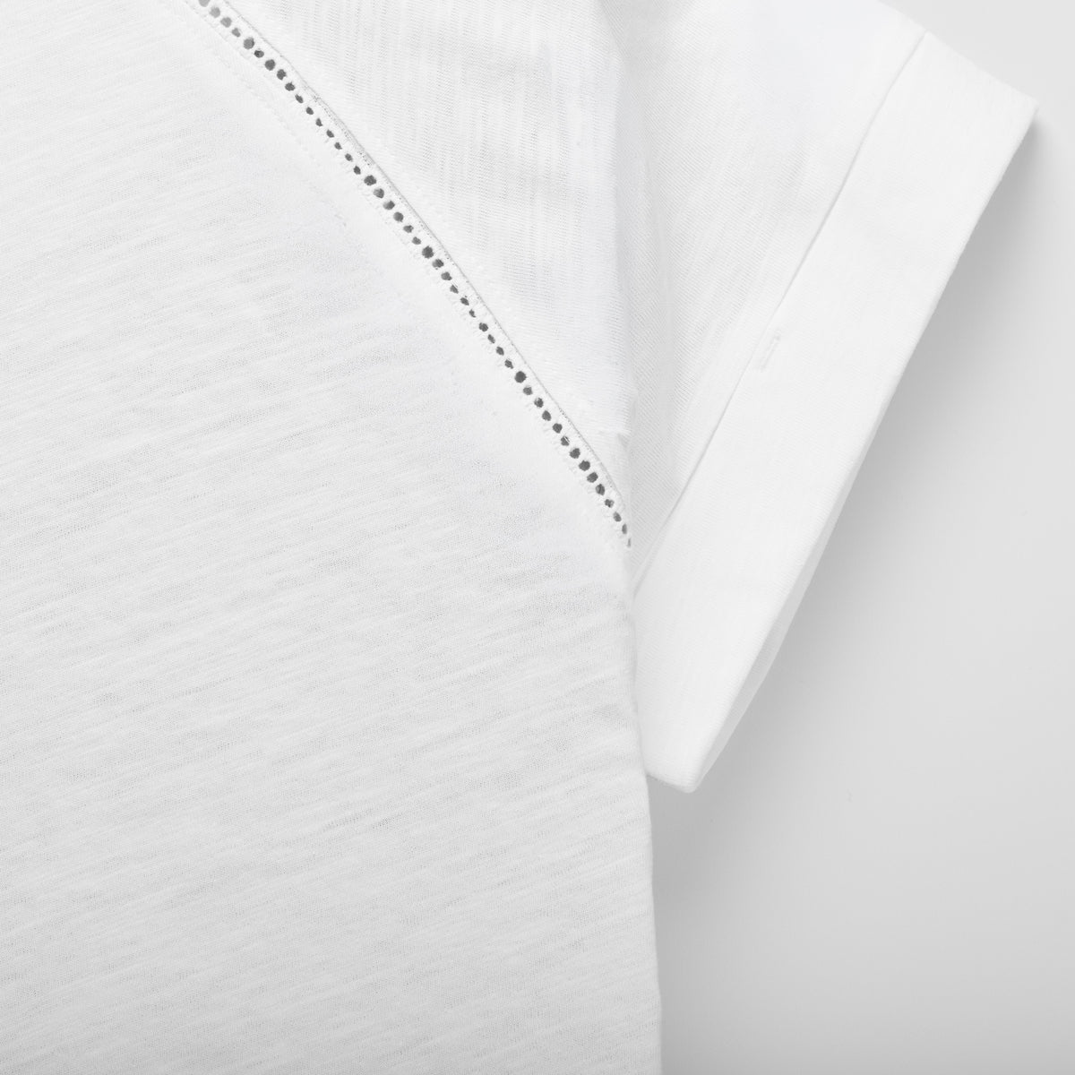 Camiseta manga corta blanca PICCOLA PIU