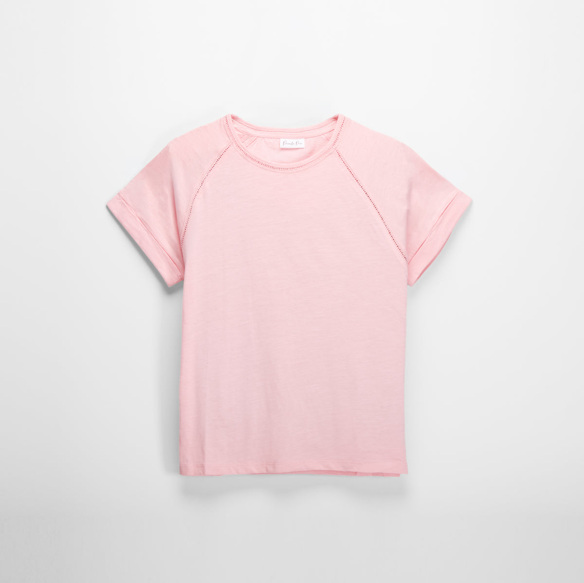 Camiseta manga corta coral PICCOLA PIU