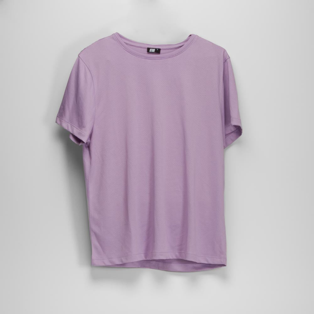 Camiseta manga corta sport morada UTWO