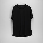 Camiseta manga corta sport negra UTWO