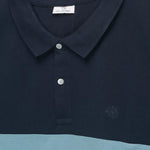 Polo tricolor azul MR HANSEN